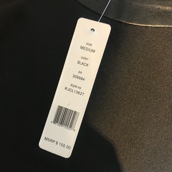 NWT Romeo & Juliet couture Faux Leather Mini Dress - Picture 7 of 7